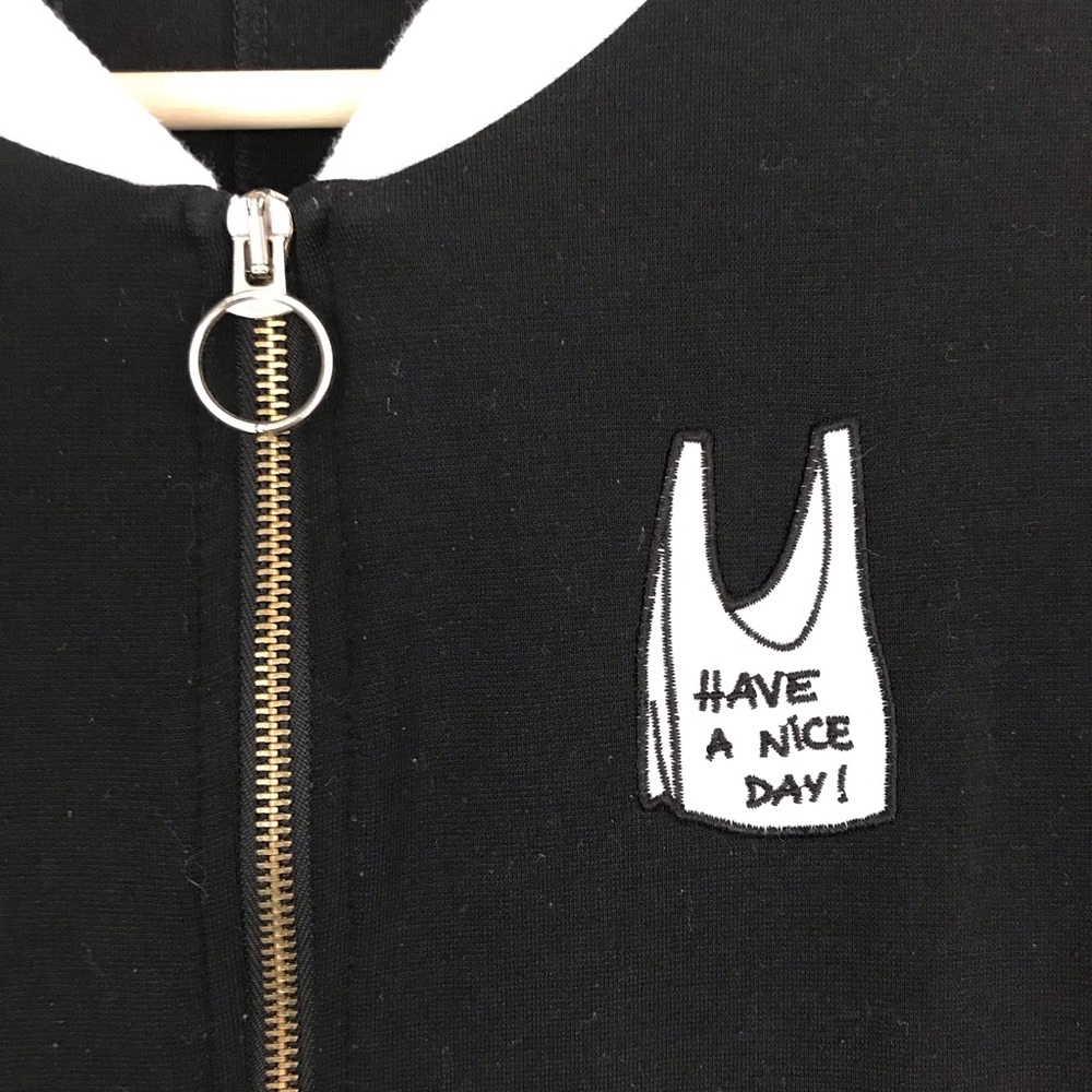 Zara TRF sporty patch dress